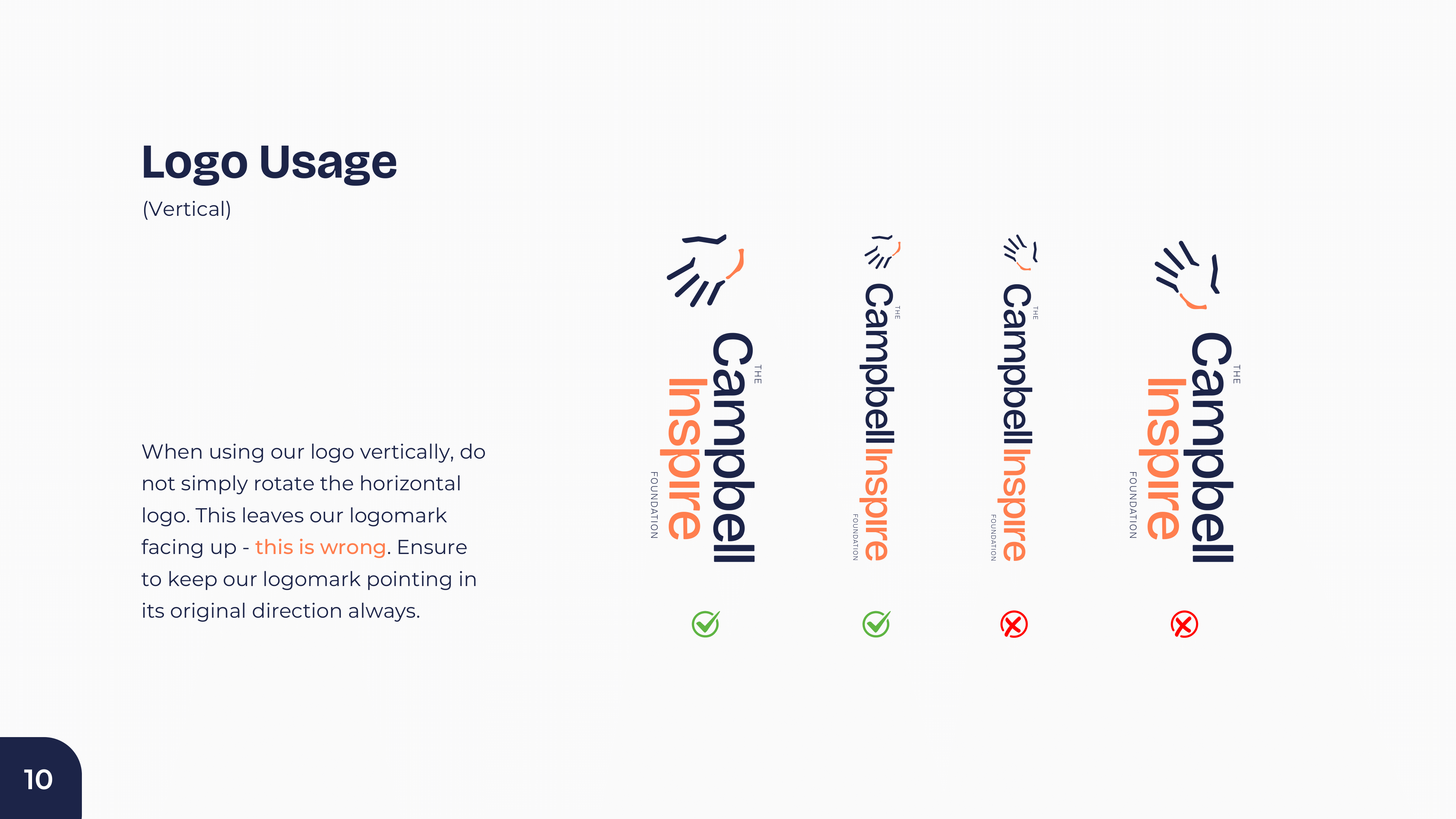 Campbell Inspire Foundation Visual Guide - Page 10